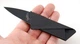 Кишеньковий ніж-кредитка CardSharp набір 100 шт (JDT-0850278) - зображення 5