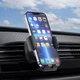 Автотримач Proove Crystal Clamp Plus Air Outlet Car Mount Black (CHCCP0000001) - зображення 3