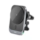 Автодержатель с функцией беспроводной зарядки WIWU Freelander Wireless Charger 15W Black with MagSafe (CH-314) - изображение 2
