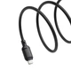 Кабель Baseus Silky Series Fast Charging Lightning 2.4A 2m Black (P10377702113-01) - зображення 4