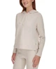 Женское легкое худи Calvin Klein из вафельной ткани 1159865254 (Бежевый S) - изображение 3