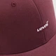 Кепка чоловіча Levi's 617683400 One Size Бордова (1161634461) - зображення 4