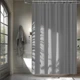 Шторка для ванной комнаты Spazio French Grey 240х200 с 16-ю кольцами - изображение 2