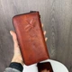 Кожанный женский кошелек с тиснением DK бежевый (1807DKбеж) - изображение 2
