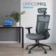 Крісло офісне OfficePro Balance OC550-B-DG-DG - изображение 9