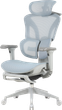 Крісло офісне OfficePro Elite OC950GLB Gray/Light Blue - зображення 1