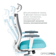 Крісло офісне OfficePro Balance OC550-W-DG-BL - изображение 14