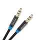 Кабель Vention Audio 3.5 мм M - 3.5 мм M, 1 m, Black (P350AC100-BM) - зображення 2