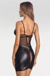 Эротическая женская сорочка Obsessive Dominna со стрингами, размер 2XL/3XL (SX3571) - изображение 2