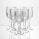 Набор рюмок на ножке Vintage Crystal для крепких напитков 6 штук 50 мл Yiwu HP-34-75 - изображение 1