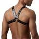 Мужская портупея Art of Sex - Spartacus, натуральная кожа, цвет черный, размер L-2XL (SX3459) - изображение 2