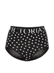 Женские трусики Victoria's Secret (2365598562) Exploded Logo Cotton Modern Brief S черные - изображение 3
