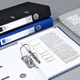 GuangBo 3C Цифровий All-Net Низька ціна A4 3-дюймовий чорний 6-Pack PP Binder Clips 75 мм Папка для документів Канцелярське приладдя для зберігання A11007 - изображение 6