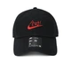 Спортивная кепка унисекс NIKE, NK CLUB CAP U FULL, спортивные аксессуары, HV4420-010, черная, размер S/M - изображение 4