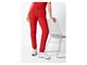 Спортивные штаны Slim Fit с начесом для женщины Esmara LIDL 495642 L Красный - изображение 2