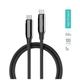 Дата кабель USB-C to USB-C 2.0m (PVC+Aluminum Alloy) (PD Fast Charging 240W) 5А black ColorWay (CW-CBPDCC070-BK) - изображение 7