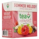 Чай фруктово-ягодный Tea Moments Summer Melody Летняя Мелодия 20 пирамидок по 1.7 г Каркаде, Малина, Яблоко - изображение 2