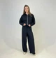 Світшот жіночий з каптуром на блискавці трикотаж чорний, 2XL-3XL - изображение 6