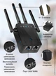 Ретранслятор Wi-Fi репитер усилитель сигнала вай-фай мощный с LAN-портом расширитель покрытия сети мощный удлинитель повторитель расширитель интернет-сигнала с антеннами для квартиры офиса дома - изображение 9