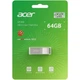 USB флеш накопитель Acer 64GB UF300 Silver USB 3.2 (BL.9BWWA.518) (355237) - изображение 4