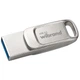 USB флеш накопитель Wibrand 128GB Bee Silver USB 3.2/Type-C (WI3.2TC/BE128TC039S) - изображение 2