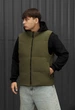 Мужская Жилетка Стаф Хаки Однотонная Безрукавка Staff Ko Khaki XXL (402975) - изображение 6