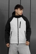 Мужская куртка демисезонная стаф черная светло серая soft shell Staff black & light gray S (402751) - изображение 1