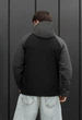Куртка Мужская Стаф Серо-черная Отражающая Демисезонная Soft Shell Staff Nu Gray & Black Reflective L (402763) - изображение 2