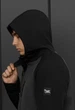 Куртка Чоловіча Стаф Чорна Темно-сіра Демісезонна Soft Shell Staff Re Black & Dark Gray XXL (402741) - зображення 6