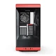 Корпус Hyte Y40 Black-Red, Mid-Tower / ATX, Micro-ATX и Mini-ITX PC Case with PCIE 4.0 cable includ - зображення 4