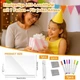 LED доска для рисования и заметок BESFURNITURE 30x20 см, акриловая, с 7 цветными маркерами и подставкой - изображение 5