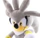 Игрушка антистресс Ёжик Сильвер плюшевая 40 см серебристая - изображение 5