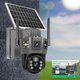 Уличная IP-камера TP18 4G Solar PTZ 360° с поворотом на 360° Камера видеонаблюдения с солнечной панелью и автономным питанием, поддержкой SIM-карты 4G, разрешением 6 МП, удаленным видеонаблюдением и ночным режимом, черная - изображение 11