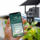 Уличная IP-камера TP18 4G Solar PTZ 360° с поворотом на 360° Камера видеонаблюдения с солнечной панелью и автономным питанием, поддержкой SIM-карты 4G, разрешением 6 МП, удаленным видеонаблюдением и ночным режимом, черная - изображение 12