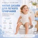Детская накладка на унитаз с мягким EVA-сиденьем, спинкой, ручками и защитным бортиком 36×33 см Бежевая - изображение 8