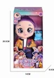 Большая музыкальная кукла K-POP Huntrix «Охотница» 26 см, 5D-глаза, поёт, синий котик в комплекте - изображение 3