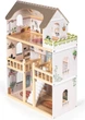 Drewniany domek dla lalek EcoToys Laura z zestawem mebli EF8208 (5905817012060) - obraz 3