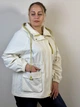 Удлиненная ветровка one size Молочный 30307 - изображение 4