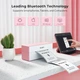 Термопринтер етикеток MUNBYN Bluetooth, бездротовий принтер етикеток 4x6, настільний принтер - изображение 2
