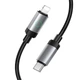 Кабель Hoco X117 Star PD 27W (Type-C на Lightning) (колір чорний) - зображення 2