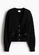 Кардиган H&M 18366 Чорний S (1254) - изображение 3