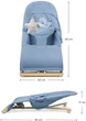 Шезлонг-качалка Kinderkraft Mimi Nordic Breeze (KBMIMI00NOR0000) (00-00305457) - изображение 6