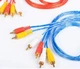 Удлинительный кабель 3 RCA–3 RCA, 1,5 м, в силиконовой оболочке (в упаковке) - изображение 2