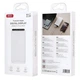 Павербанк XO PB309 Digital Fast Charger 20000mAh 22.5W White - изображение 5
