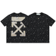 Футболка Off-White с ефектом бризг фарби XL - изображение 3
