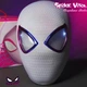 Жіноча маска людини павука з рухомими LED очима Spider-Gwen Mask - зображення 2