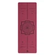 Коврик для йоги каучуковый Vimal Yantra Burgundy 185×68×0.4 см - изображение 1