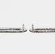 Женские сережки вечерняя бижутерия Олимпия jewelry Серебристые - изображение 9