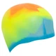 Шапочка для плавания двухцветная силиконовая взрослая Cima 8683 Multicolor - изображение 2