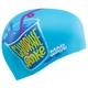 Шапочка для плавания силиконовая взрослая Mad Swim 055453 Blue-Multicolor - изображение 2